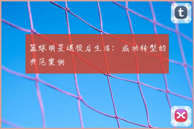 篮球明星退役后生活:成功转型的典范案例